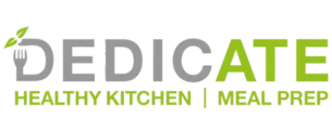Logo of Dedicate Healthy Kitchen, a Calgary meal prep business served by Vision Accounting